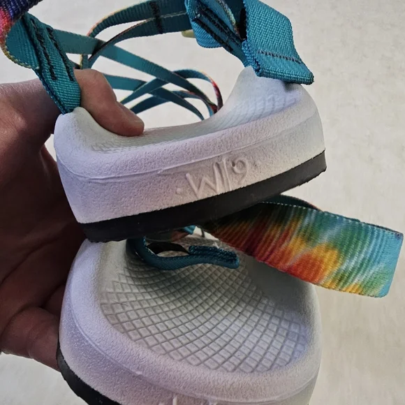 Chaco Z/Cloud Tie Dye Hiking Sandals Size 9 - Picture 5 of 7